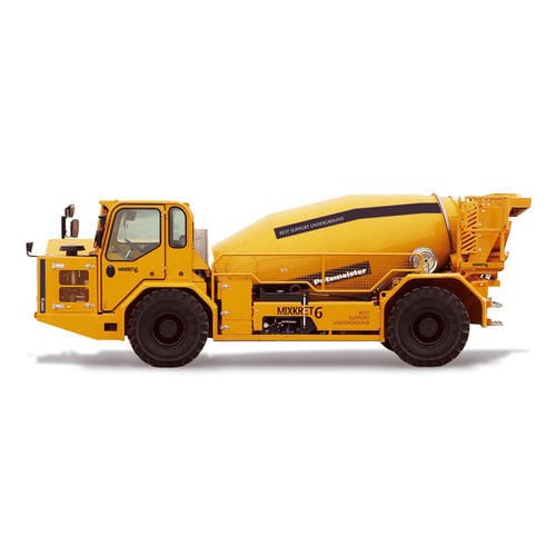 Camion malaxeur pour le béton - Mixkret 6 - PUTZMEISTER - diesel