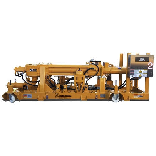 Pompe à béton mobile - HSP - PUTZMEISTER - pour chantier / à piston