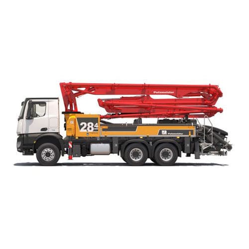 Pompe à béton automotrice mobile - M28-4 - PUTZMEISTER
