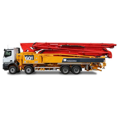 Pompe à béton automotrice - M60-6 - PUTZMEISTER