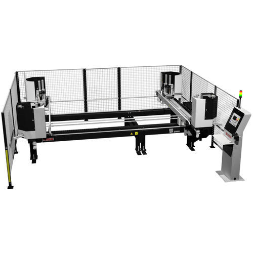 Machine de soudage multitête - MK 2010 - KABAN MAKINA SANAYI VE TIC. LTD. STI - contrôlée par PLC / sur pieds / pour profilés