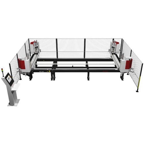 Machine de soudage à plaque chauffante - MK 2020  - KABAN MAKINA SANAYI VE TIC. LTD. STI - contrôlée par PLC / sur pieds / pour profilés