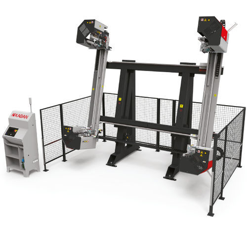 Machine de soudage à plaque chauffante - MV 1010  - KABAN MAKINA SANAYI VE TIC. LTD. STI - contrôlée par PLC / sur pieds / pour profilés