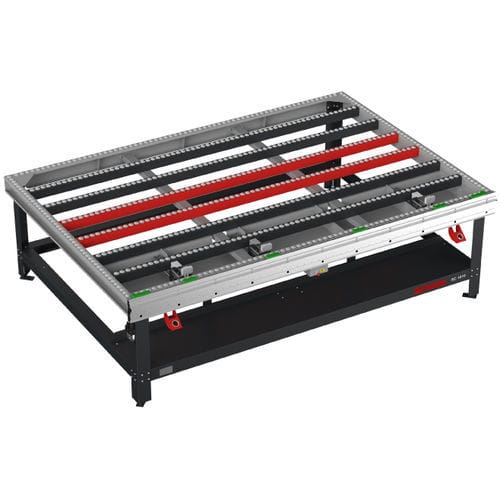 Banc d'assemblage de menuiseries en PVC - RC 1010 - KABAN MAKINA SANAYI VE TIC. LTD. STI - à guillotine