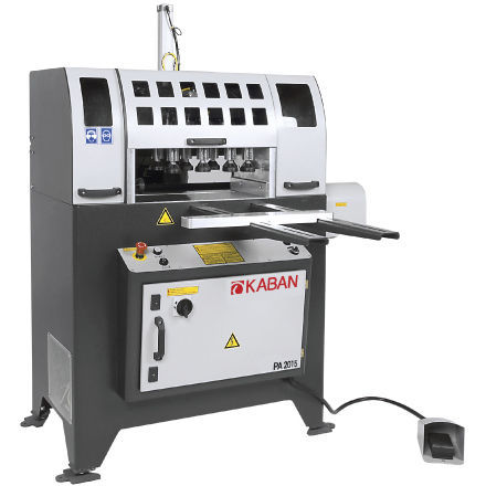 Abouteuse pour aluminium - PA 2015 - KABAN MAKINA SANAYI VE TIC. LTD. STI - pneumatique / pour profilés en aluminium