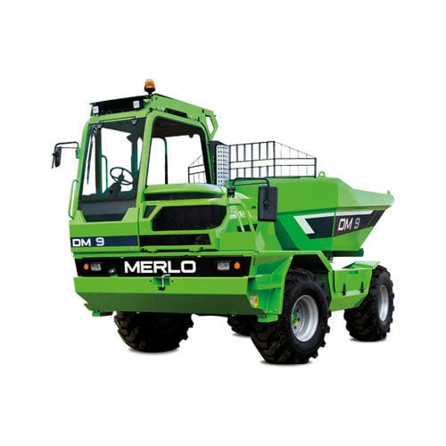 Dumper à roues - DM9 - MERLO SPA - thermique / à déchargement latéral / à benne élévatrice