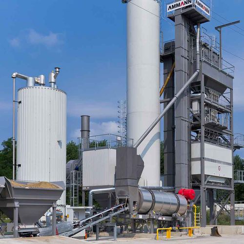 Centrale d'enrobage stationnaire - ABC 100-340 SOLIDBATCH - Ammann - discontinue