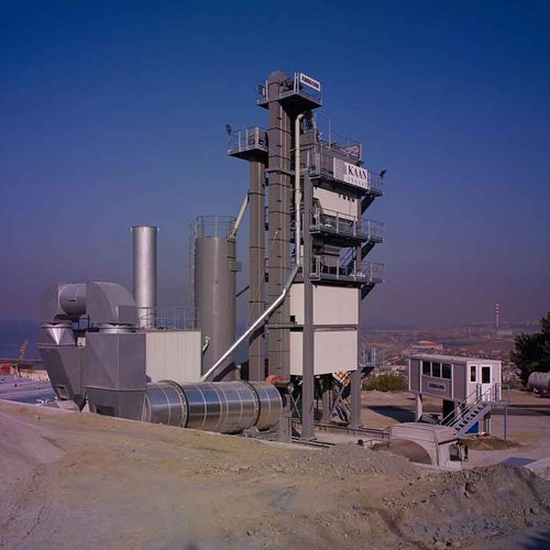 Centrale d'enrobage stationnaire - ABA 140-400 UNIBATCH - Ammann - discontinue