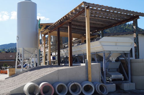 Trémie de stockage - CEL 9  - Ammann - de dosage / pour béton / pour constructions