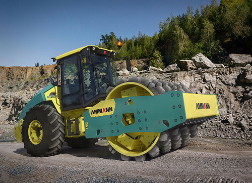 Rouleau compresseur monocylindre - ARS 220 TIER 3 - Ammann - vibrant / articulé