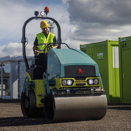 Rouleau compresseur à moteur électrique - eARX 26-2 - Ammann - tandem / articulé