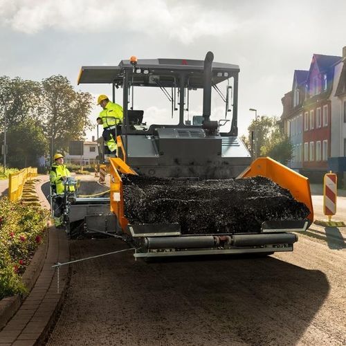 Finisseur d'asphalte - ABG 4820 - Ammann - sur chenilles