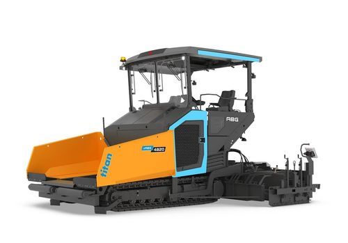 Finisseur d'asphalte - eABG 4820 - Ammann - à chenilles / pour engin de chantier