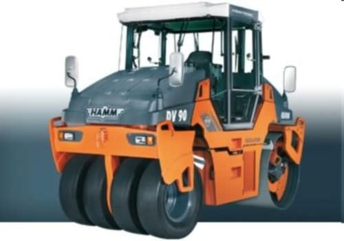 Rouleau compresseur mixte - 11 250 kg | DV 90 TO - HAMM AG - vibrant