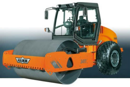Rouleau compresseur monocylindre - 12 830 kg | 3411 - HAMM AG - vibrant / articulé
