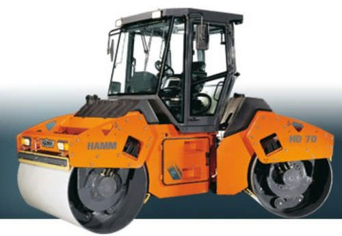 Rouleau compresseur tandem - 9 700 kg | HD 70 - HAMM AG - vibrant / articulé
