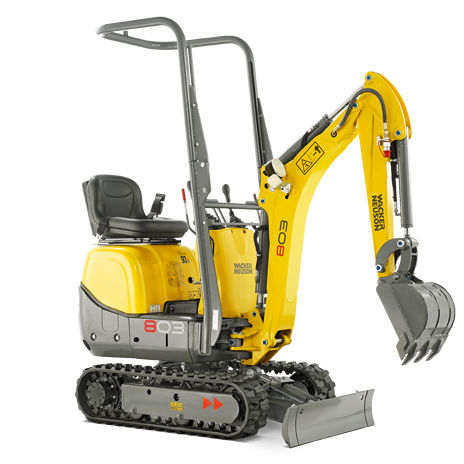 Pelleteuse micro - 803 - Wacker Neuson SE - sur chenilles / diesel / pour chantier de construction