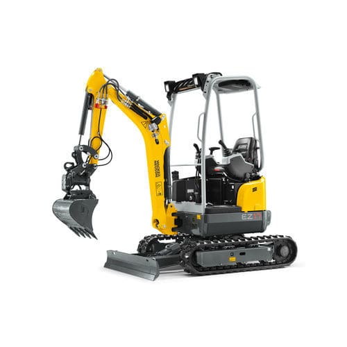 Pelleteuse intermédiaire - EZ17 - Wacker Neuson SE - sur chenilles / diesel / pour chantier de construction