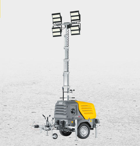 Tour d'éclairage à LED - LTE5 - Wacker Neuson SE - à moteur diesel