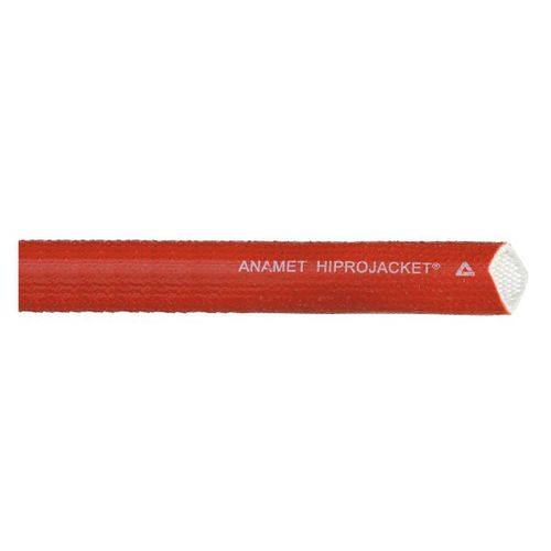 Gaine de protection - HJ series - Anamet Europe - tressée / pour câbles / en silicone