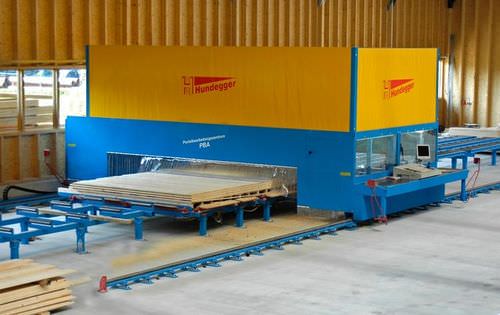 Scie à ruban - PBA - Hans Hundegger - à bois / pour panneaux / CNC