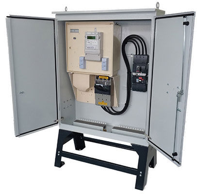 Armoire électrique de distribution - CGO series - Sobem-Scame - sur pied / IP44 / IK10