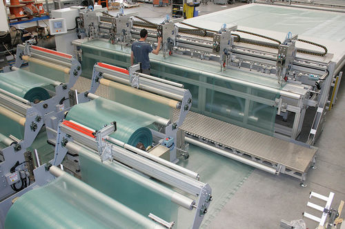 Machine de soudage laser - SM-450-TA - SolarEdge Automation Machines S.p.A. - automatique / pour PVC / de précision