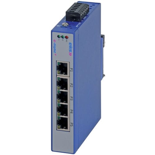 Commutateur Ethernet non administrable - EL-100-4 - eks Engel GmbH & Co. KG - 8 ports / 5 ports / 10 ports
