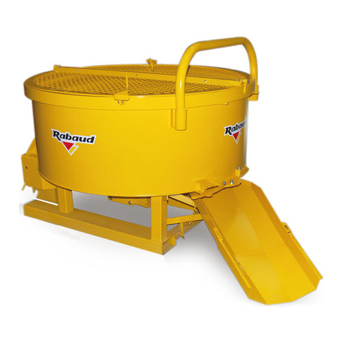 Bétonnière hydraulique - BAV series - RABAUD - stationnaire / autonome