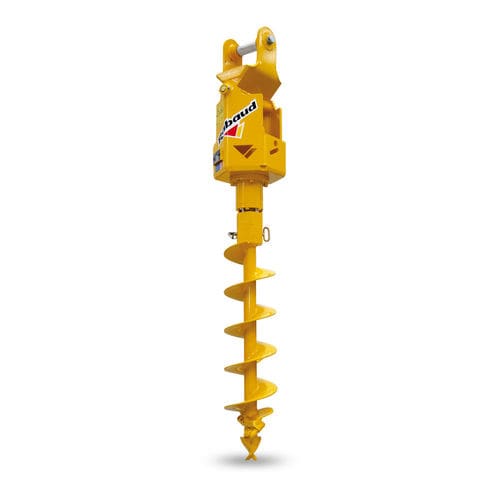 Tarière hydraulique - TRH series - RABAUD - pour excavatrice / hélicoïdal / pour chargeuse pelleteuse