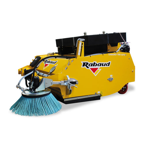 Balayeuse pour chariot élévateur - TURBONET 1500 AUTONOME - RABAUD - autonome / à moteur hydraulique / compacte