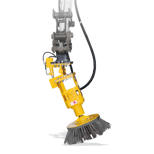 Brosse en coupe - HERBIONET PE - RABAUD - de nettoyage / en acier / pour balayeuse