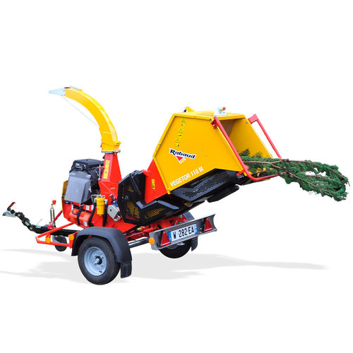 Broyeur de branches sur remorque - VEGETOR 110M - RABAUD