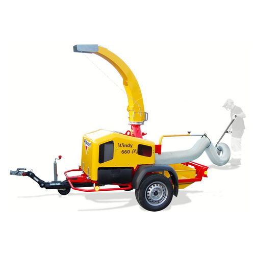 Aspirateur de voirie - WINDY ME - RABAUD - à sec / de feuilles / électrique