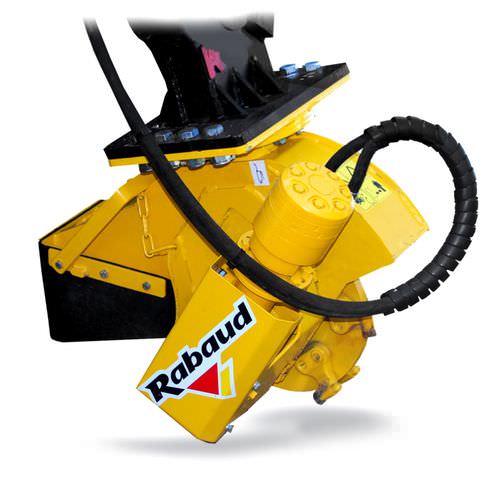 Dessoucheuse pour excavatrice - XYLOCROK PE series - RABAUD