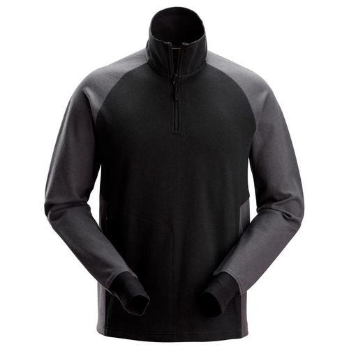 Sweat-shirt de travail - 2841 - Snickers Workwear AB - en polyester / en coton / bleu