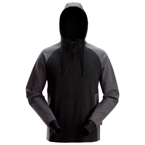 Sweat à capuche de travail - 2842 - Snickers Workwear AB - en polyester / en coton / bleu