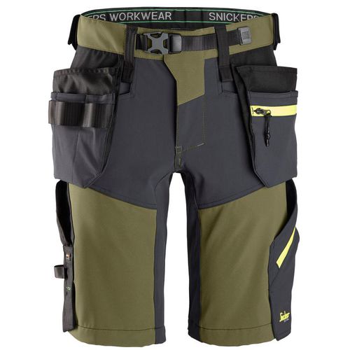 Short de travail - 6140 - Snickers Workwear AB - en polyamide / à fermeture éclair