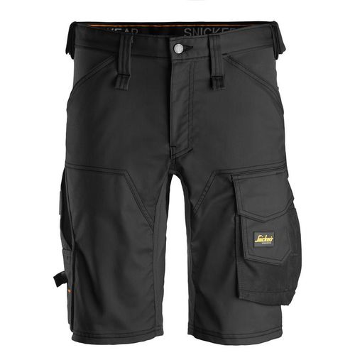 Short de travail - 6143 - Snickers Workwear AB - en polyester / noir