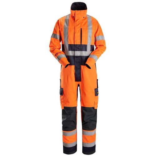 Combinaison de travail - 6062 - Snickers Workwear AB - haute visibilité / en polyester / en coton