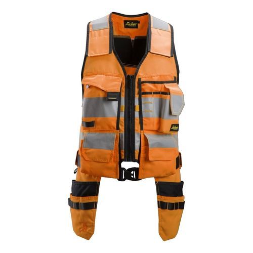 Gilet de travail - 4230 - Snickers Workwear AB - haute visibilité / en polyester / orange