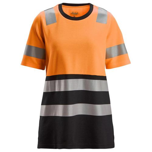 T-shirt de travail - 2573 - Snickers Workwear AB - haute visibilité / en polyester / en coton