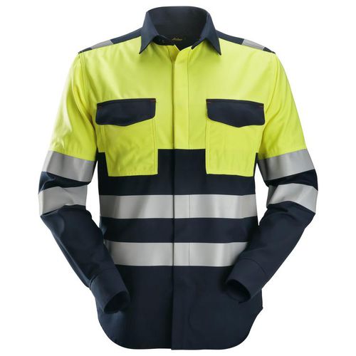 Chemise de travail - 8560 - Snickers Workwear AB - antistatique / en coton / résistance à la chaleur et au feu