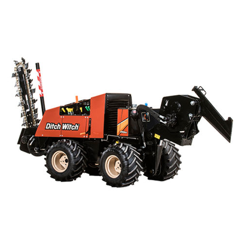 Trancheuse de sol à chaînes - 410SX  - The Charles Machine Works, Inc - sur pneus / autoportée