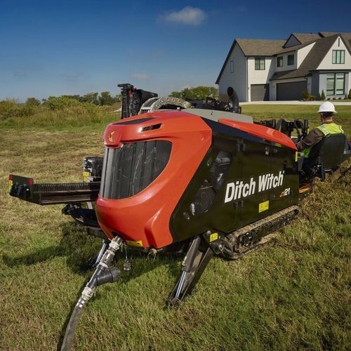 Foreuse sur chenilles - JT21 - The Charles Machine Works, Inc - rotative / DEUTZ