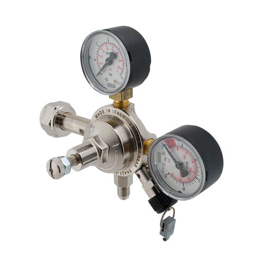 Régulateur/réducteur de pression de gaz - MACRO - OXYTURBO SPA - à membrane / à ressort / en laiton