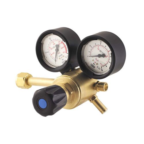 Kit Bouteille D'azote/hydrogène 8L 200 Bar + Détendeur/régulateur GCE 50 Bar - Pour Tests D'étanchéité Climatisation, Filetage W24,32