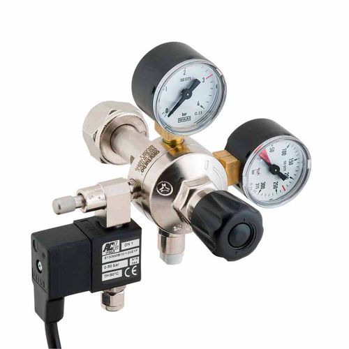 Régulateur/réducteur de pression pour CO2 - MAJOR 2 - OXYTURBO SPA - pour bouteilles