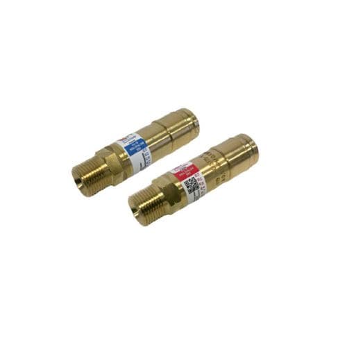 Soupape de sécurité pour gaz - 1502 series - OXYTURBO SPA - en laiton / manuelle / combustible