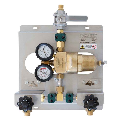 Régulateur/réducteur de pression de gaz - 190 series - OXYTURBO SPA - pour azote / pour oxygène / pour acétylène